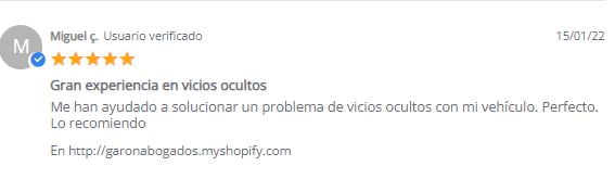 caso de exito vicios ocultos garon abogados